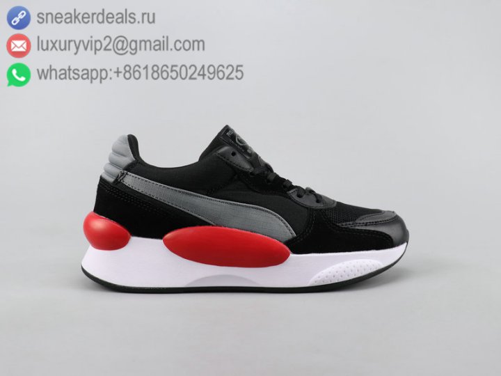 Puma RS 9.8 SPACE 2019 Retro Unisex Running Shoes Black&Red Size 36-45
